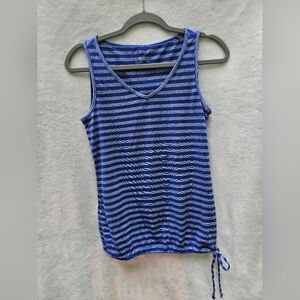 Columbia Blue Striped Tank Top